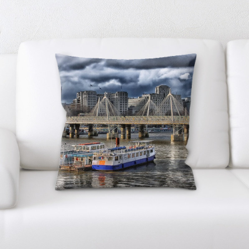 Housse et insert de coussin carré London