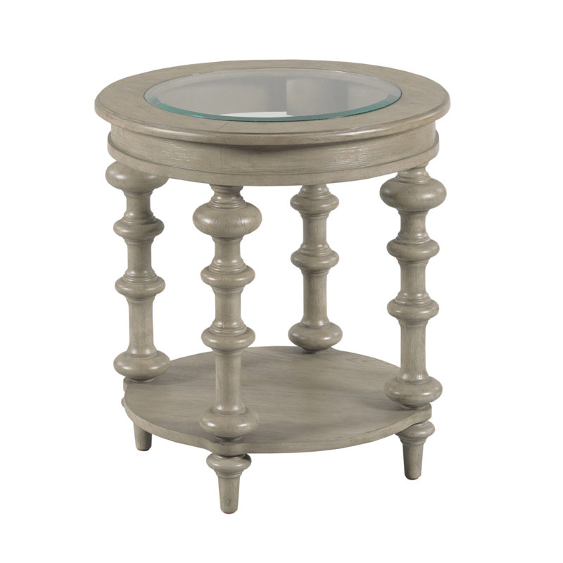 ROUND END TABLE