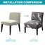 Housse pour chaise de salle à manger-1189085450
