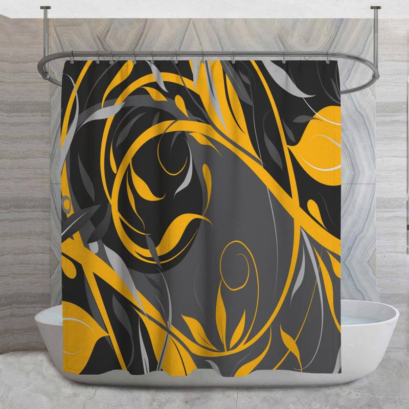 Rideau de douche Cimaglia, H 93 po x l 70 po