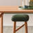 Log Style Premium Cherry Wood Dining Table Set