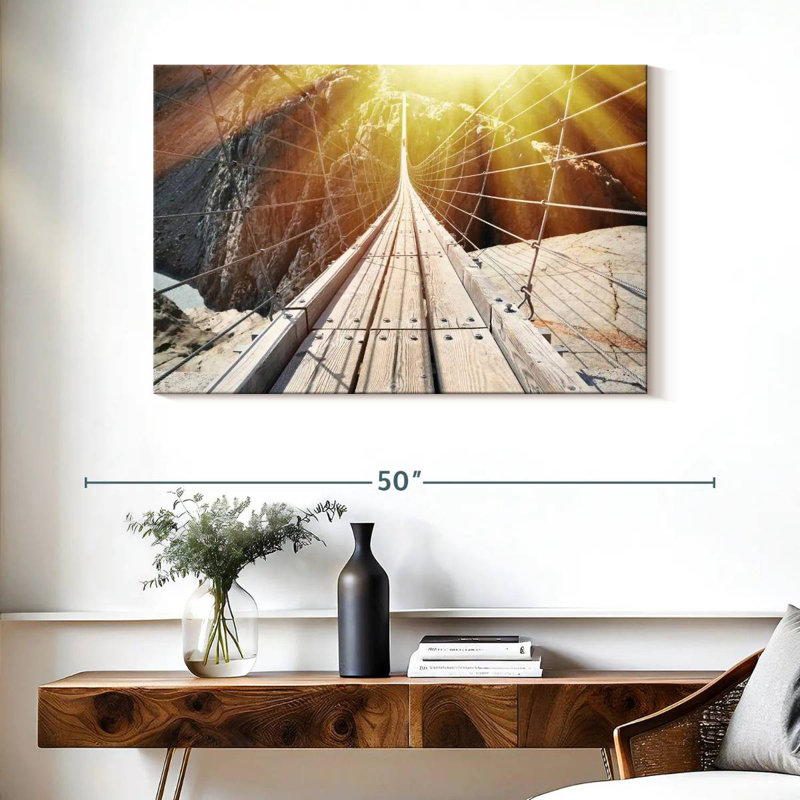 Lilie Trift Bridge, 26" H x 39" W