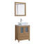  Ensemble de meuble-lavabo simple 24 "avec miroir-106870232