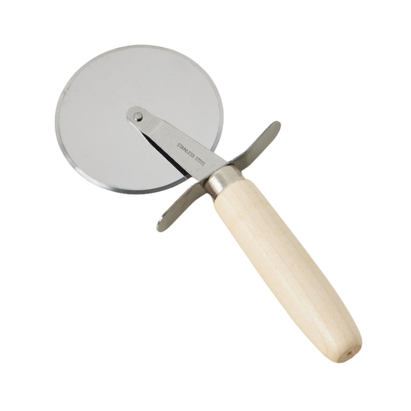 Coupe-pizza italien - Bois de hêtre