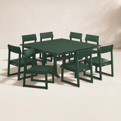 POLYWOOD® Edge 60" Patio Dining Set