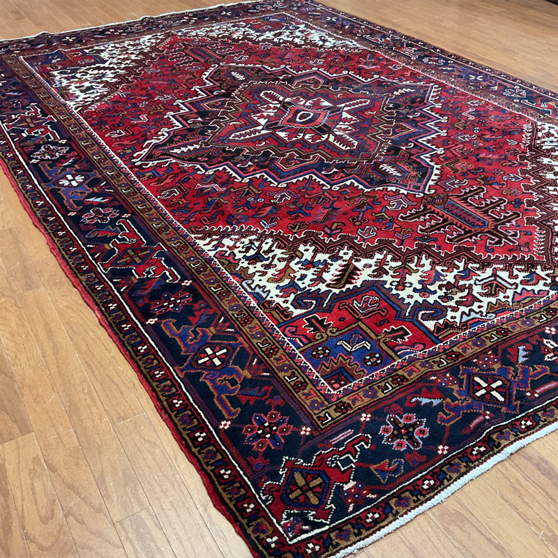 HERAT ORIENTAL Handmade Heriz Wool Rug