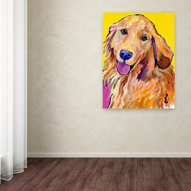 « molly », reproduction de peinture à l’huile sur toile tendue, H 19 po x l 14 po x P 2 po