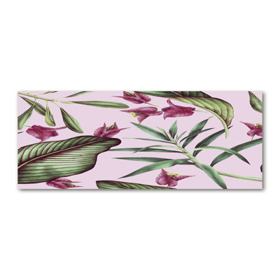Tropical Flowers - No Frame Painting on Canvas