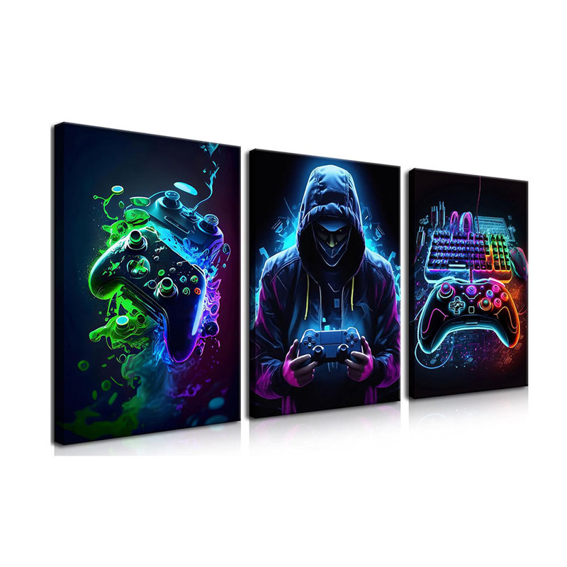 3 Piece Wrapped Canvas Print