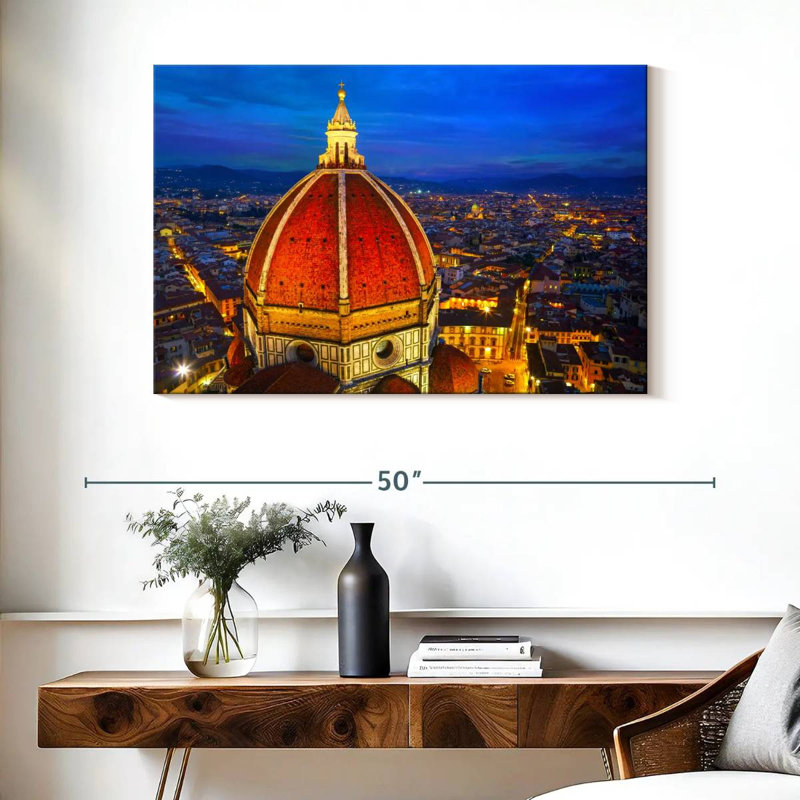 Lumières en dôme Nicci Duomo Di Firenze, H 26 po x l 39 po