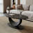 Table basse ovale moderne 40 po Grofu