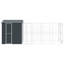 247cm Galvanised Steel Floor Bird Cage