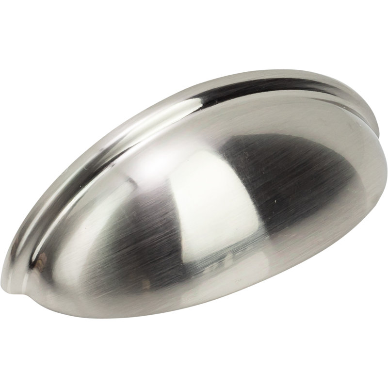 3" Center Cup/Bin Pull Multipack, Brushed Satin Nickel