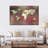 " Dreamers World Map " Print-819664053