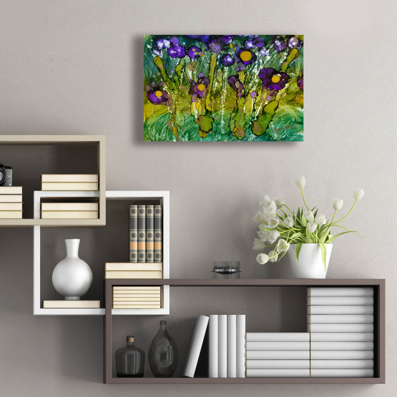 Art mural en verre Winston Porter «Beautiful Day» par Lovitude, H 16 po x l 24 po x P 0,2 po
