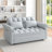 Loveseats Sofa Bed With Pull-Out Bed,Adjsutable Back-419333303