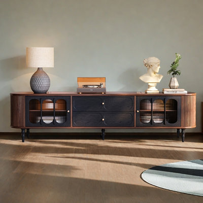 Meuble télé Retro Red Oak