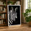 Zebra Profile Minimalist - Print-136705598-136705597