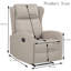 Fauteuil inclinable moderne gris - Soutien lombaire inclinable confortable pour le salon