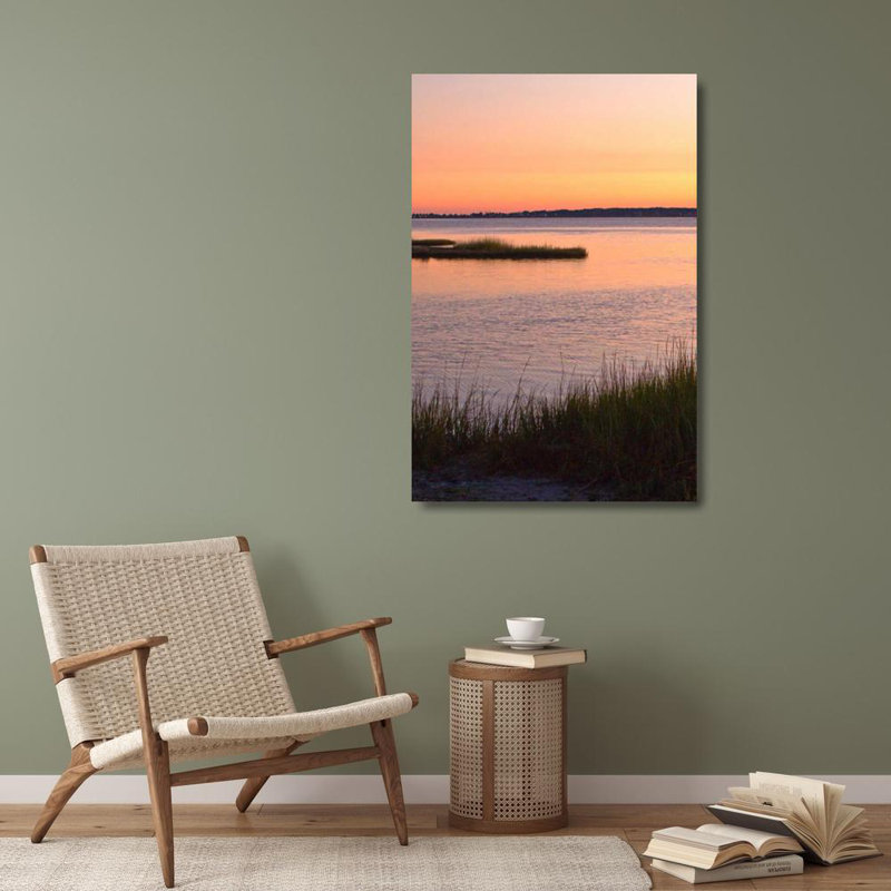 Art sur toile tendu avec Alcott Hill® HauseFootballock, Alan, Chincoteague Sunrise IV