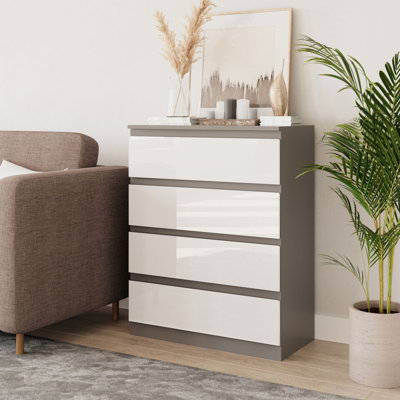Analuz Solid Wood 70cm W Chest of Drawers