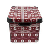 9.25" H x 11.42" W x 15.35" D Multi-Use Storage