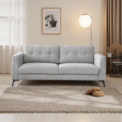 2 Seater Cotton Blend Loveseat