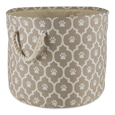 Panier en tissu Lattice Paw
