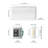 Heath Zenith White Plastic Wired Contractor Doorbell Kit with Transformer, Chime, and 2 Push Buttons