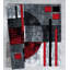Tapis rouge à motif abstrait Zabala-1298507100