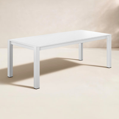 Ammelie 87" Patio Dining Table