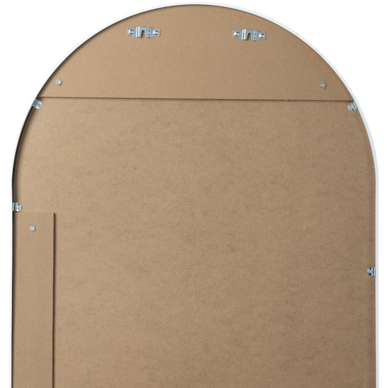 Destefano Essence Accent Mirror, White, 65" x 22"