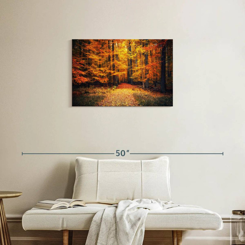 Alvord Park Trail en automne, H 20 po x l 30 po