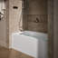 Underscore 60" x 32" Rectangular Alcove Soaking Bathtub with Integral Apron-876101903