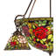 Tiffany Rosebush 10 - Light Chandelier