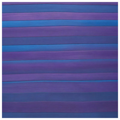 Tapis de bain à rayures bleues et mauves