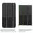 6Ft Wood Folding Privacy Screen