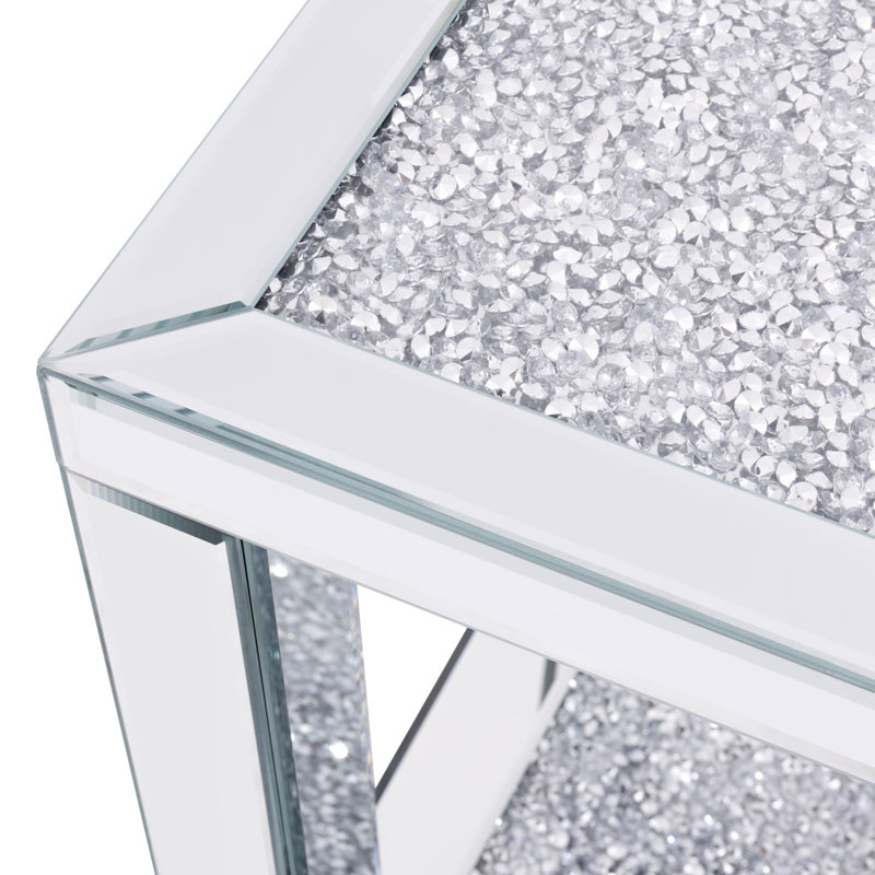 Table de chevet Luite en blanc