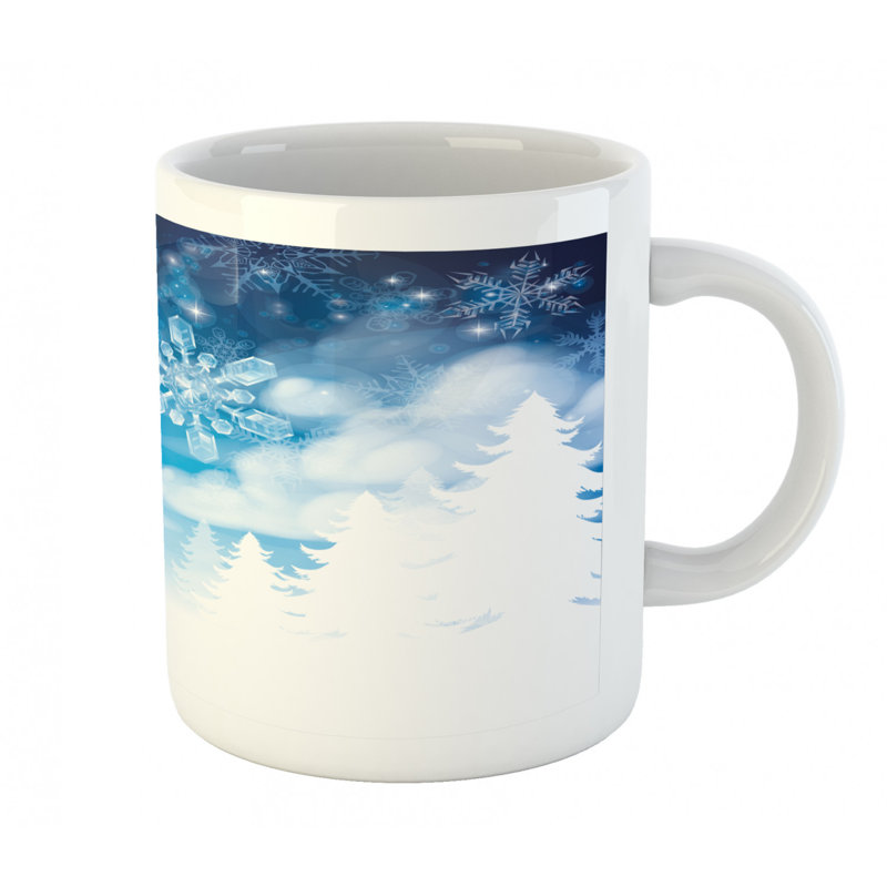Grande tasse à café winter