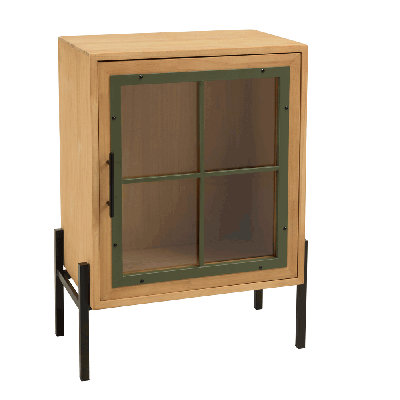 Ancle 58cm W Steel Bedside Table