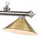 Luminaire suspendu linéaire 3 lumières Annaleisa-80448699-71740076