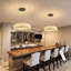 Modern Led Crystal  Ring Chandelier Black-616620189