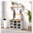 Coat Rack and Shoe Bench Set