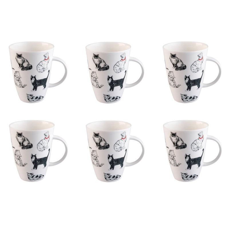 Grande tasse à café en porcelaine kirkham louise