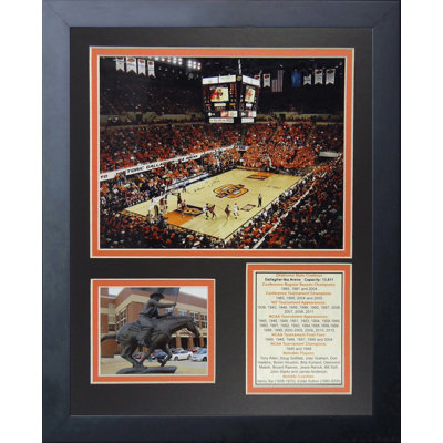 Oklahoma state cowboys gallagher-iba souvenirs encadrées