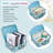 Decorative Box Set - 3 Storage Boxes with Lids, Keepsake & Trinket Boxes