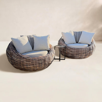  3 Piece Seating Group with Cushions