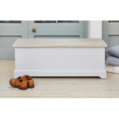 Janetzi Solid Wood Storage Bench
