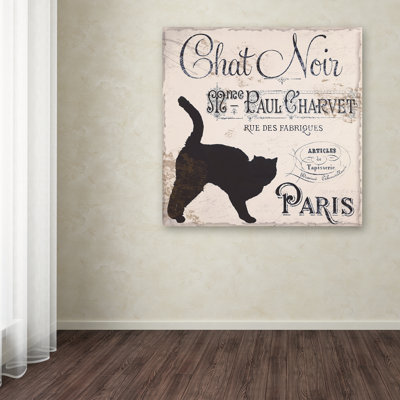 Jadaya 'Les Chats II' by Color Bakery Graphic Art on Wrapped Canvas