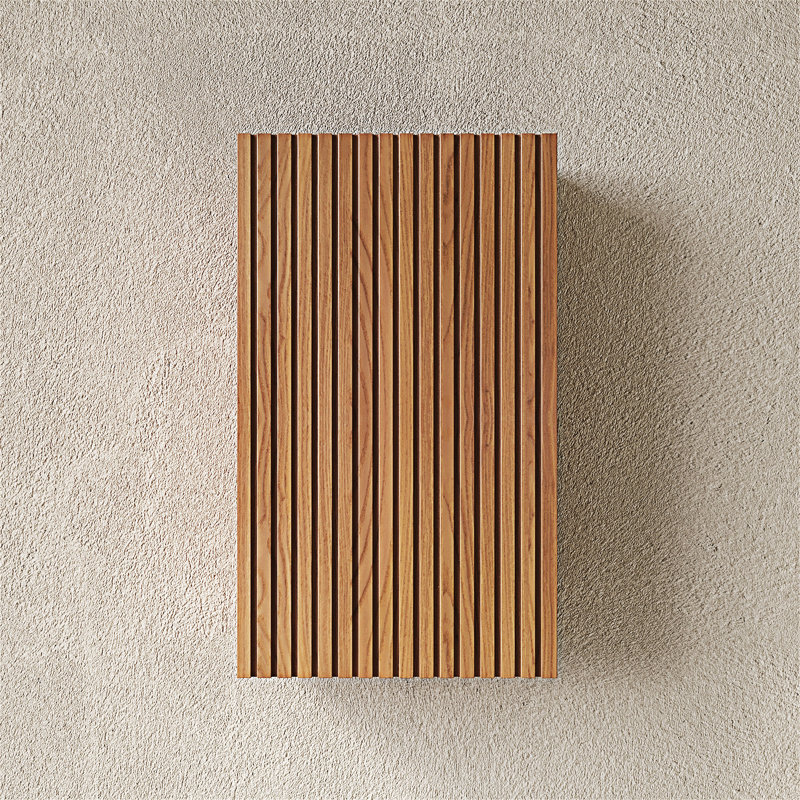 Bathroom Wall Mounted Cabinet, Brown Oak